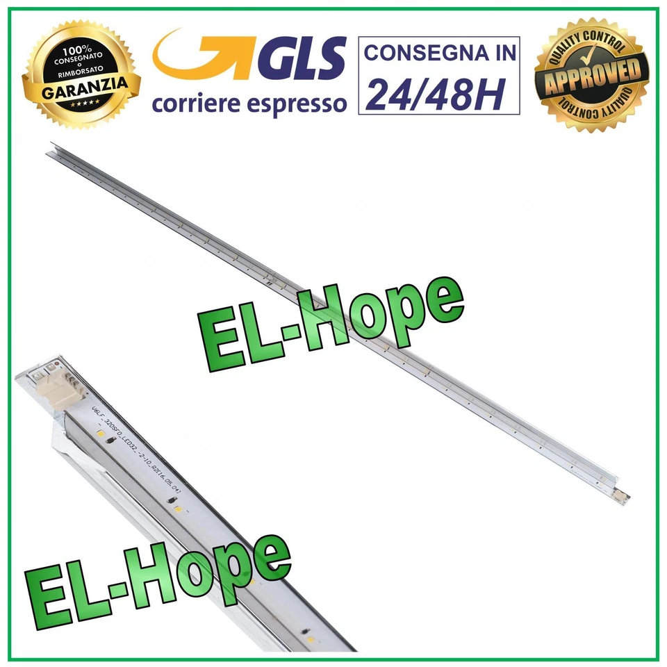 BARRA STRIP 32 LED PER TV SAMSUNG V6LF_320SFO_LED32_-2-10_R2 LT32E319E UA32K5100