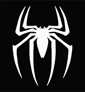 SPIDERMAN Spider Emblem Logo Vinyl Decal Die Cut Sticker - Picture 1 of 14