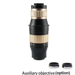 4K UHD 250X 285X Monocular Zoom HDMI Industry Camer Microscope C-Mount Lens 0325 - Picture 1 of 22