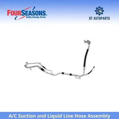 Conjunto de manguera de línea líquida y succión de aire acondicionado Hyundai Accent 2018-2019 4 estaciones Foto 1 de 3