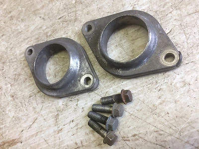 OEM pr exhaust flange clamps from 1982 HONDA CM450A motorcycle - Image 1 of 3
