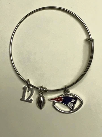 #12 Tom Brady New England Patriots Bracelet Cover