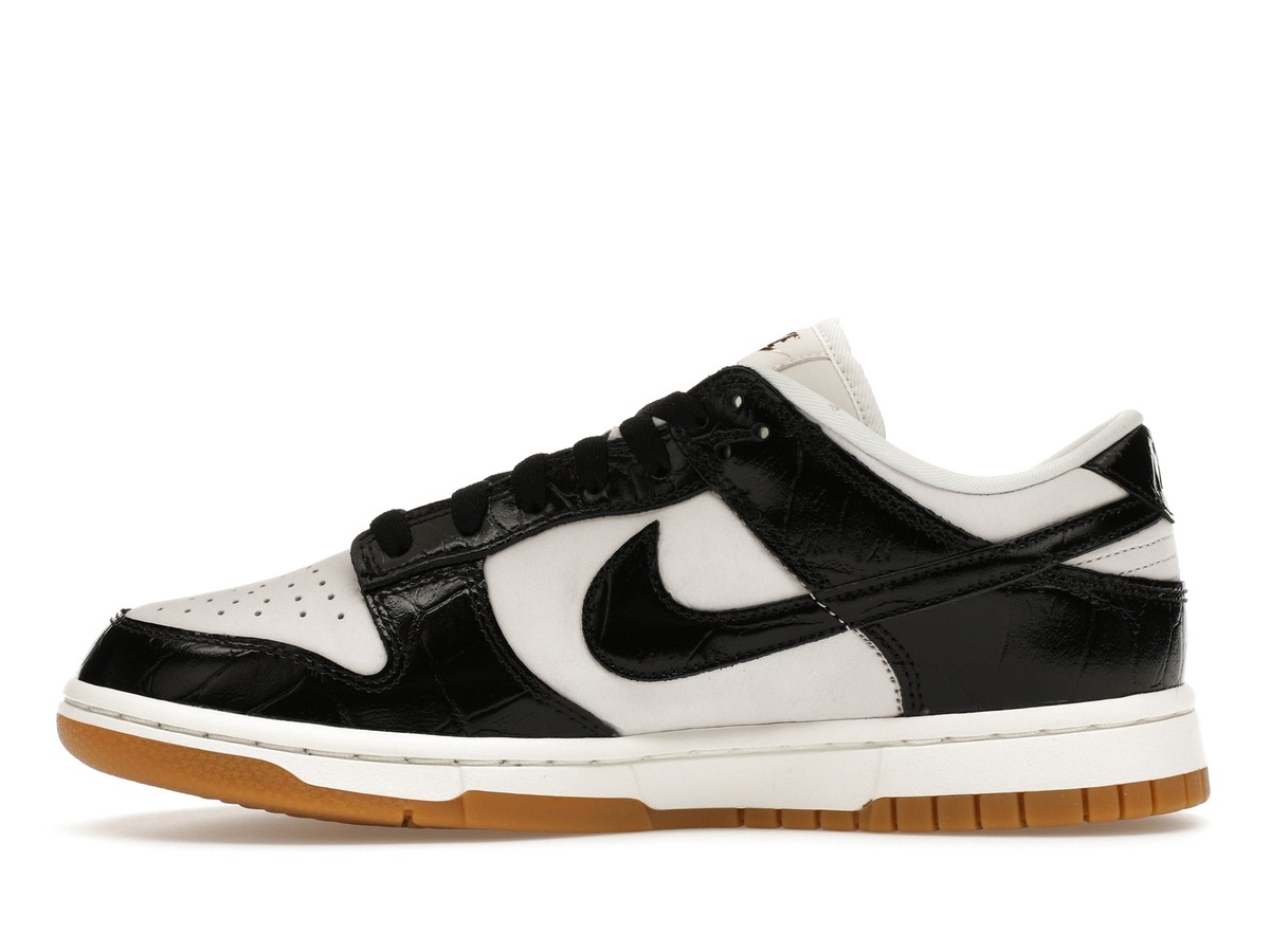 Nike Dunk LX Low Black Croc W for sale | eBay