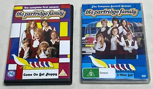 THE PARTRIDGE FAMILY : Complete First & Second Seasons 1 + 2 DVD Boxsets - Vgc - Picture 1 of 8