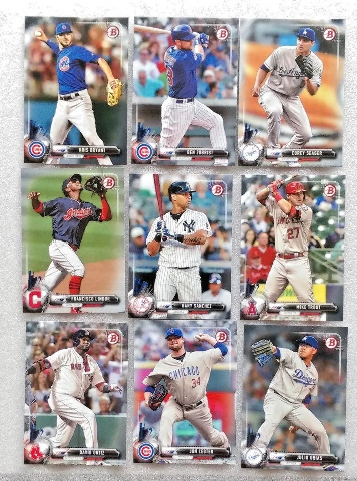 2017 BOWMAN VETERAN & ROOKIE BASE CARD- COMPLETE YOUR SET - Image 1 of 1