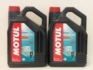 Aceite de motor fueraborda 10,19 €/l Motul Outboard Tech 4T 10W-30 2 x 5 litros 4 tiempos - Imagen 1 de 1