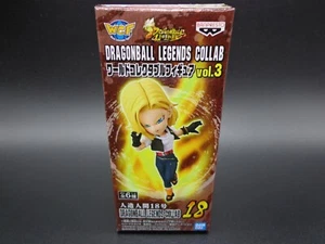 Figura Coleccionable BANPRESTO Dragon Ball World LC Vol.3 18 ANDROID 18 WCF RARA - Imagen 1 de 7