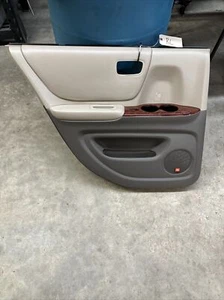 04-07 TOYOTA HIGHLANDER REAR LEFT DRIVER BACK DOOR PANEL INTERIOR TRIM oem - Picture 1 of 8