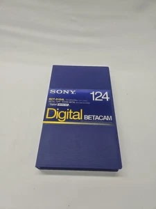 Sony BCT-D124L Digital Betacam Video Cassette, Metal, 124 minute NEW - Picture 1 of 2