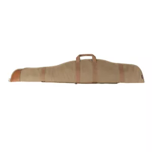 TOURBON Canvas Leather Gun Slip Fleece Lined Long Rifle Bag for Savage 204 Gun - Picture 1 of 10