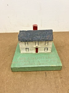 WPA Art Plaster Museum Model CAPE COD COTTAGE Quincy Massachusetts vintage ADAMS - Picture 1 of 8