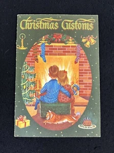 VTG booklet CHRISTMAS CUSTOMS 1951 Christmas Club Springfield, OH - Imagen 1 de 4