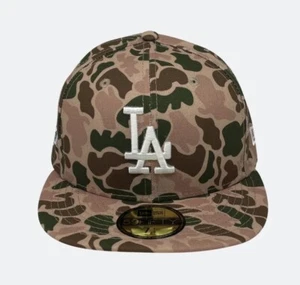NEW ERA DUCK CAMO 5950 11238 LA DODGERS SIZE 7 1/8 - Picture 1 of 6