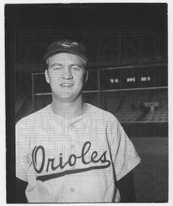 Mike Blyzka - 1954 Baltimore Orioles - 4"x5" original contact print - Picture 1 of 2