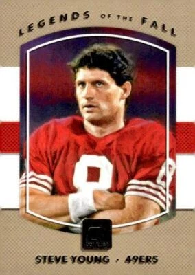 2017 Donruss - #3 Steve Young Legends of the Fall San Francisco 49ers - Image 1 of 2
