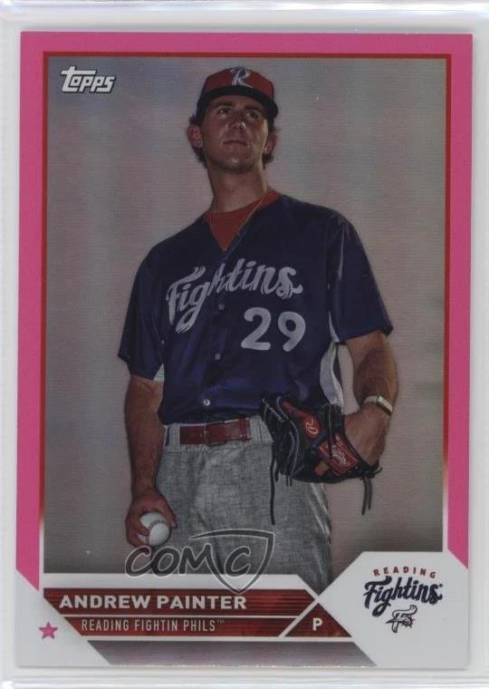 2023 Topps Pro Debut Fuchsia Foil /199 Andrew Painter #PD-110