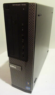 Dell Optiplex 7010 DT Desktop PC (Intel Core i5 3rd Gen 3.2GHz 4GB 250GB Win 10) - Image 1 of 4