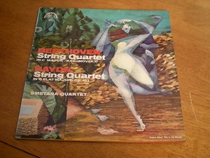 BEETHOVEN - STRING QUARTET IN C MAJOR = SUPRAPHON STEREO 50535 BLUE LABEL - Picture 1 of 2