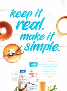 NESTLE COFFEE-MATE CREAMER AD #14  RARE 2020 MAGAZINE AD NATURAL BLISS - Picture 1 of 2