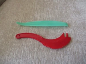 Vintage Tupperware Lettuce Tomato Corer Grapefruit Knife & Sli-Saw-All - Picture 1 of 12