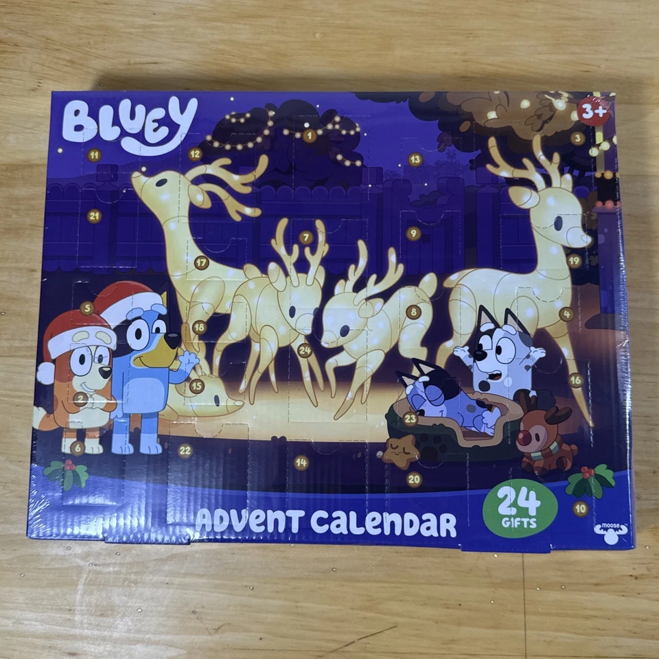 BBC Bluey Advent Calendar - 2025 - / -24 Gifts