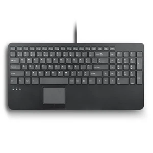 PERIBOARD-534 US, Wired Compact USB Keyboard with Touchpad - X Type Scissor K... - Picture 1 of 7