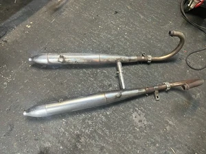 Unique exhaust system for a Dniepr Neval 650cc motorcycle - Picture 1 of 8