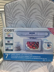 Coby 7” Under-cabinet Digital LCD TV with DVD/CD Player (KTF-DVD7093) *NEW * - Picture 1 of 5