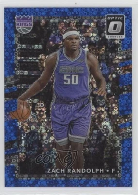 2017-18 Panini Donruss Optic Fast Break Blue Prizm /50 Zach Randolph #130 - Image 1 of 2