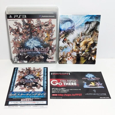 Final Fantasy XIV Online A Realm Reborn Sony Playstation 3 PS3 Japanese Ver - Image 1 of 4