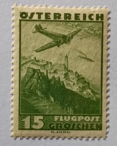 Sello de correo aéreo de Austria, 1935, sc#C34, como nuevo, XVLH, OG - Imagen 1 de 2