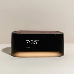 Loftie Alarm Clock with Sound Machine; Smart Alarm Clock & Light, Coffee Color - Picture 1 of 9