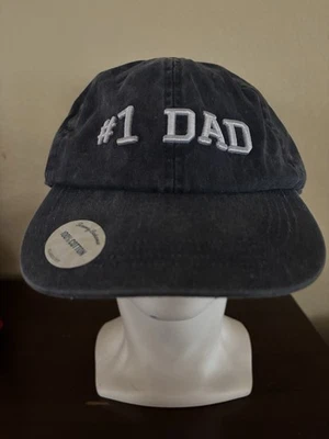 NWT Tommy Bahama #1 Dad Baseball Hat Cap Fathers Day Birthday Gift Blue - Image 1 of 4