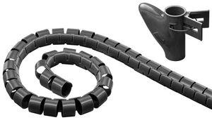 3x WireTube; CM WireTube schwarz, 2,5 m - Afbeelding 1 van 3