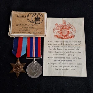 Royal Engineers L/Sgt Killed in Action Dunkirk 1940 WW2 Medal Group Streetly KIA - Picture 1 of 24