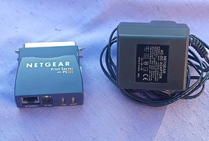NETGEAR PS101 MINI PRINT SERVER PARALLEL - ETHERNET - Picture 1 of 2