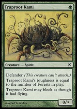 Traproot Kami FOIL x3 - Betrayers of Kamigawa - 3x - NM