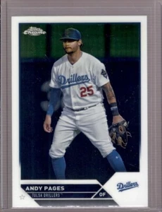 ANDY PAGES 2023 Topps Pro Debut Chrome #PDC-99 Los Angeles Dodgers - Picture 1 of 2