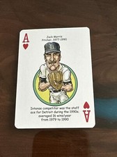 2007 Hero Decks Detroit Tigers Playing Card -Jack Morris-