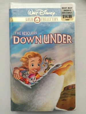 The Rescuers Down Under (VHS, 2000, Gold Collection Edition) - Image 1 of 2