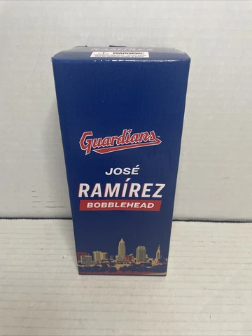 Jose Ramirez Cleveland Guardians 2022 Bobblehead Brand New In Box. 26 Cover
