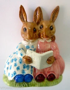 ROYAL DOULTON VINTAGE  BUNNYKINS STORYTIME  DB 9 EUC - Picture 1 of 1
