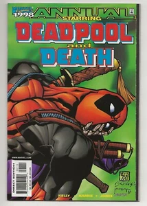 Deadpool and Death 1998 Annual #1 NM/NM+ (Marvel) Key Issue, Origin of DP & Ajax - Picture 1 of 2