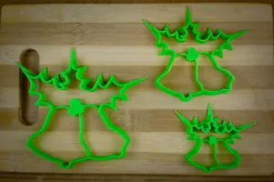 Christmas bells - Jingle bells - Christmas Decoration - Cookie cutter Multi-Size - Picture 1 of 10
