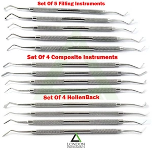 Procedure Instruments Ball Burnishers Dentist Dental Amalgam Filling Restoration - Picture 1 of 4