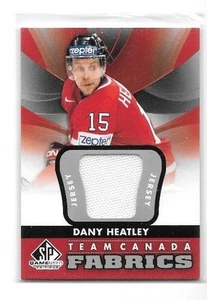 DANY HEATLEY 2012-13 SP GAME USED TEAM CANADA FABRICS GAME USED JERSEY - Picture 1 of 1