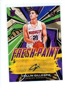 2022-23 Court Kings COLLIN GILLESPIE #FP-CGD Rookie Fresh Paint Auto Ruby /99