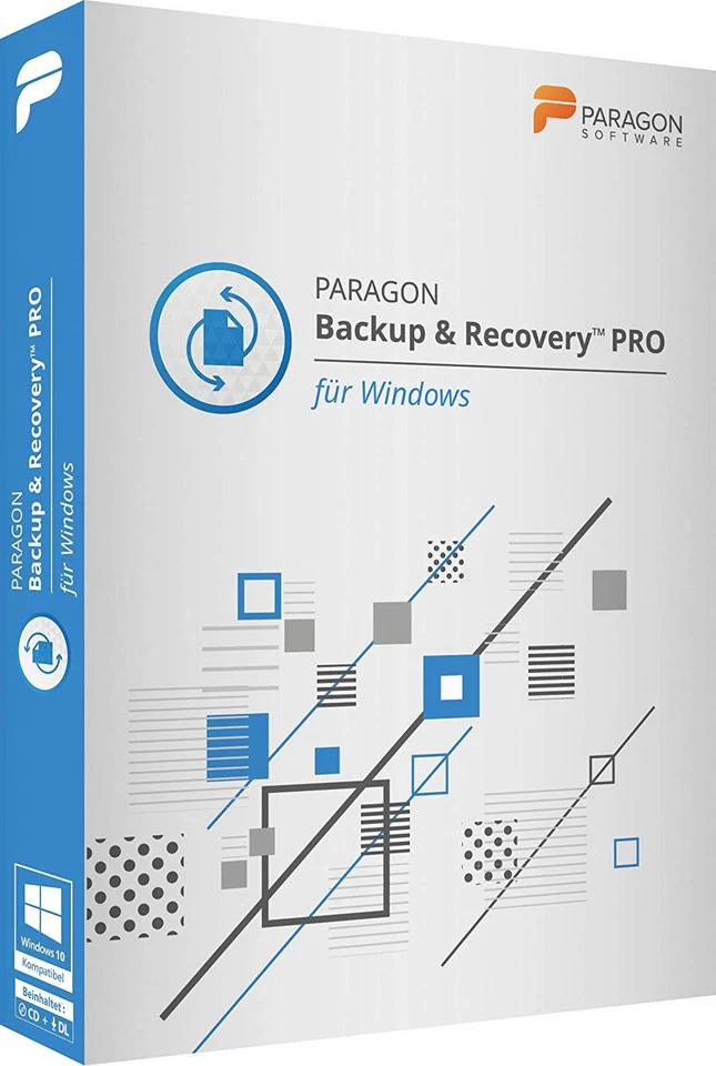 Paragon Backup & Recovery 16 PRO DVD Sichern => Schützen => Retten! - Bild 1 von 1