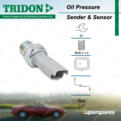 Tridon Oil Pressure Switch for Peugeot 206 207 207CC 306 307 308 406 407 508 607 - image 1 of 3