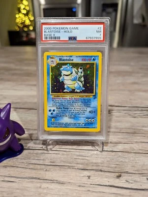 PSA 7- Pokemon Card - Base II 2/130 - BLASTOISE (holo) NM-MT MINT WOTC  - Image 1 of 4
